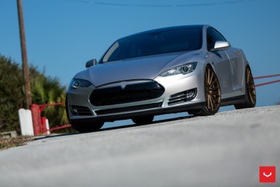 2013 Tesla Model S P85+ - Vossen VFS-2 Wheels -_25891598321_o