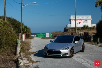 2013 Tesla Model S P85+ - Vossen VFS-2 Wheels -_25960630106_o