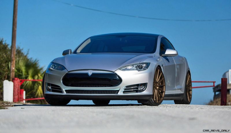 2013 Tesla Model S P85+ - Vossen VFS-2 Wheels -_25960631446_o