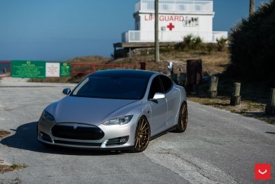 2013 Tesla Model S P85+ - Vossen VFS-2 Wheels -_25986541385_o