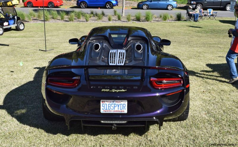 2015 Porsche 918 Spyder - Viola Black 11