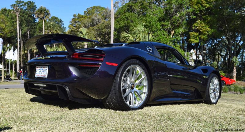 2015 Porsche 918 Spyder - Viola Black 18