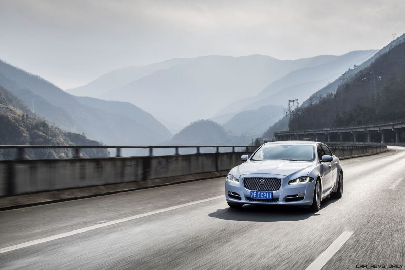 2016 Jaguar XJ Skyroad Paxi Expressway China  33