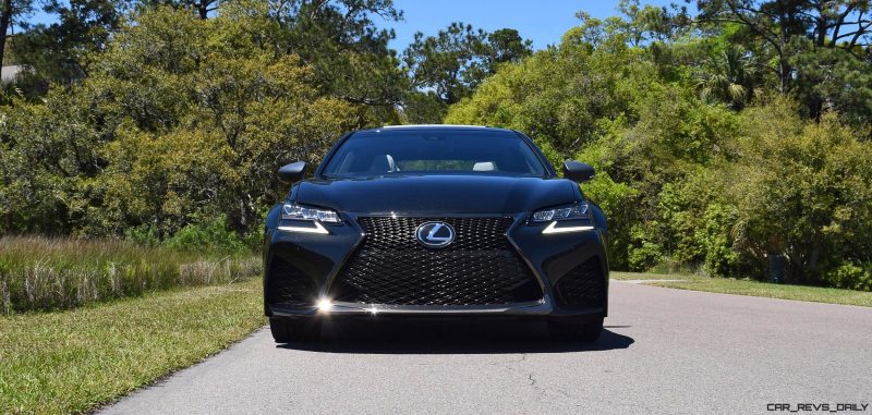 2016 Lexus GS-F Caviar Black 1