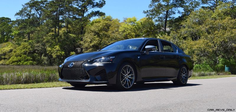 2016 Lexus GS-F Caviar Black 17