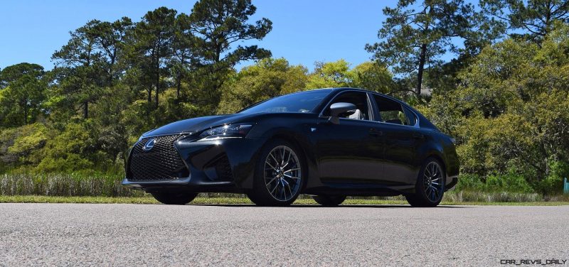 2016 Lexus GS-F Caviar Black 19