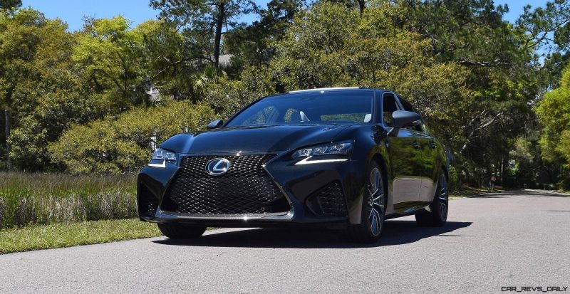 2016 Lexus GS-F Caviar Black 22