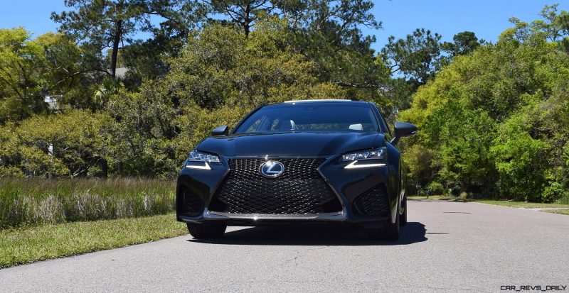 2016 Lexus GS-F Caviar Black 24