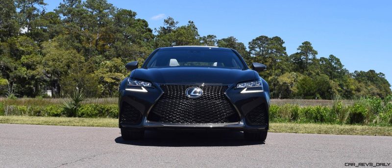 2016 Lexus GS-F Caviar Black 42