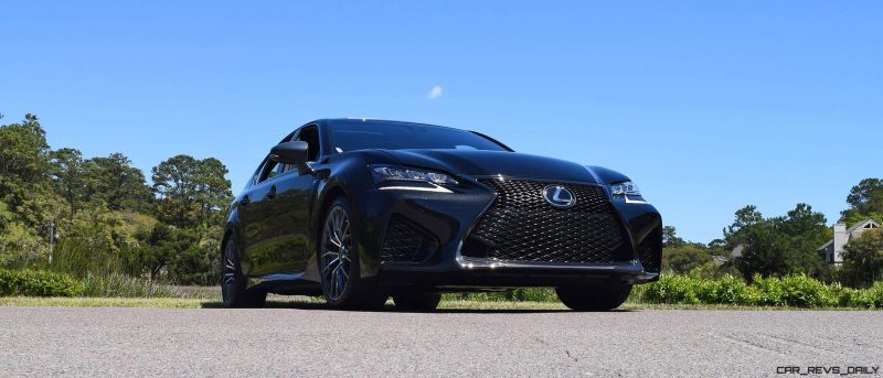 2016 Lexus GS-F Caviar Black 48