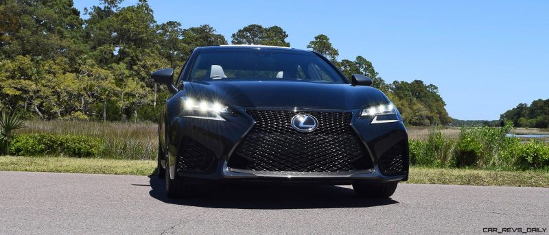 2016 Lexus GS-F Caviar Black 49