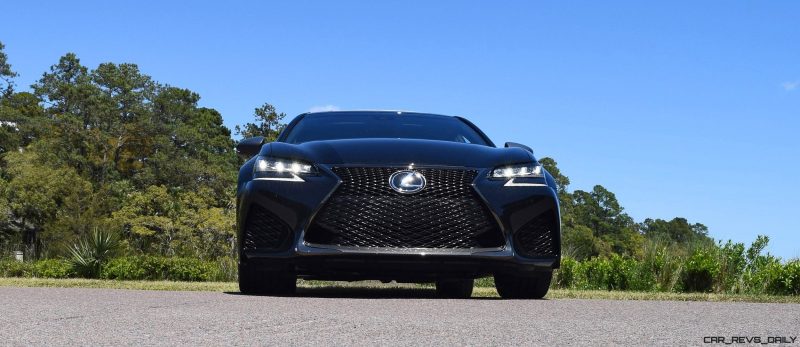 2016 Lexus GS-F Caviar Black 51