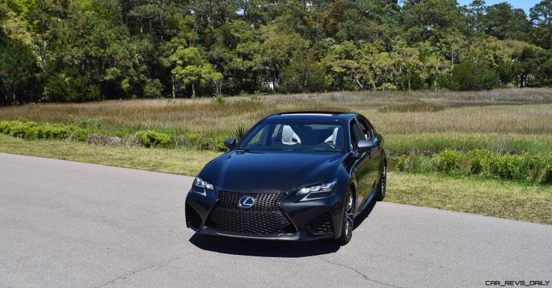 2016 Lexus GS-F Caviar Black 57