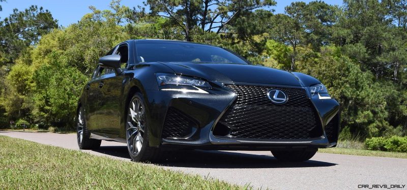 2016 Lexus GS-F Caviar Black 7