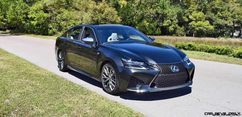 2016 Lexus GS-F Caviar Black 9