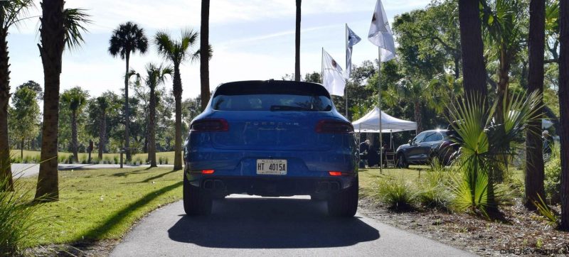 2016 Porsche MACAN TURBO in Sapphire Blue 1