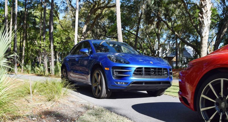 2016 Porsche MACAN TURBO in Sapphire Blue 11