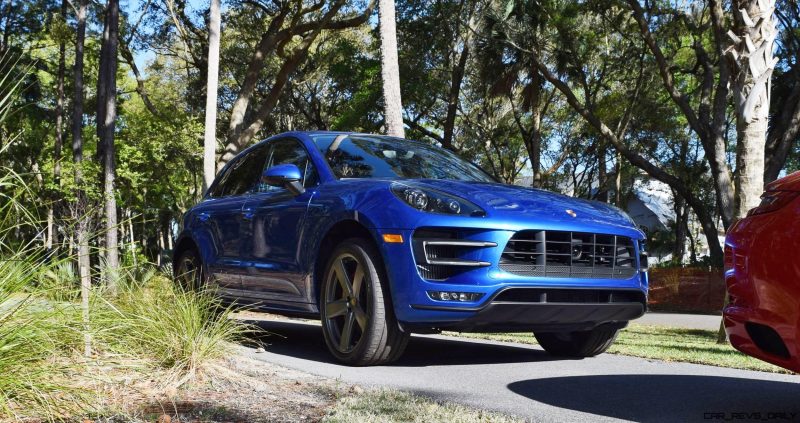 2016 Porsche MACAN TURBO in Sapphire Blue 12