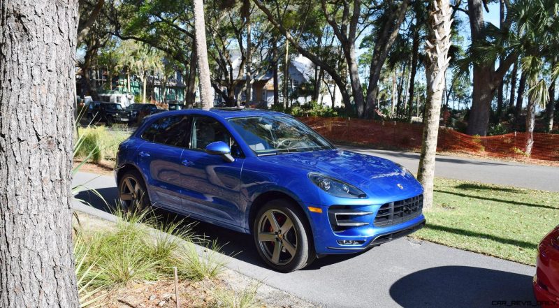 2016 Porsche MACAN TURBO in Sapphire Blue 14