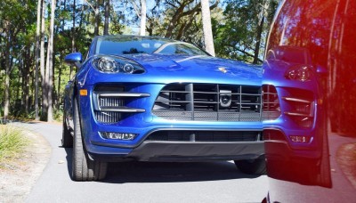 2016 Porsche MACAN TURBO in Sapphire Blue 19