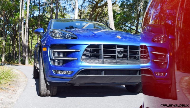 2016 Porsche MACAN TURBO in Sapphire Blue 19