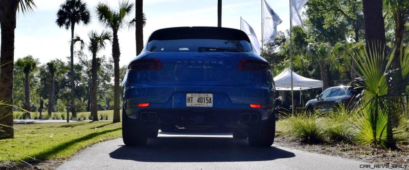 2016 Porsche MACAN TURBO in Sapphire Blue 2