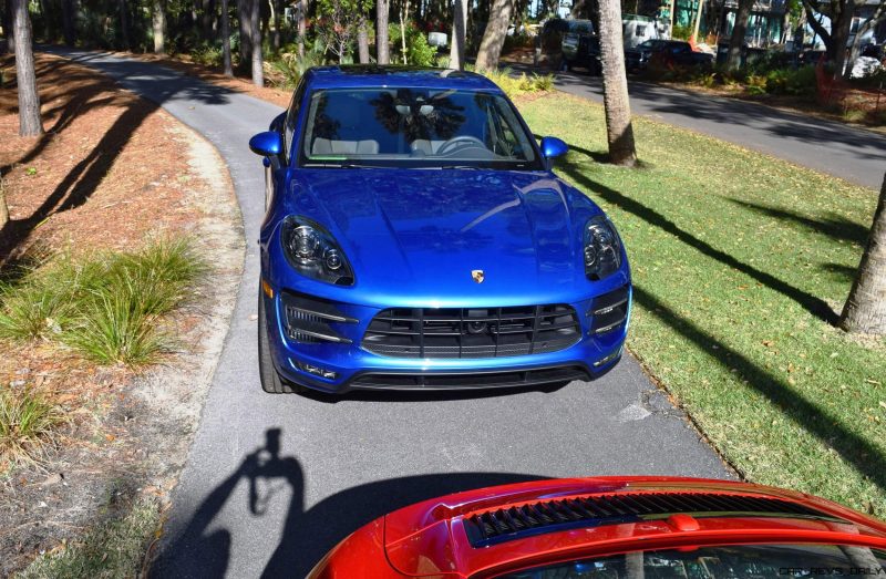 2016 Porsche MACAN TURBO in Sapphire Blue 21