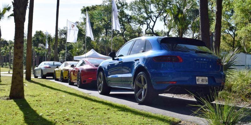 2016 Porsche MACAN TURBO in Sapphire Blue 3