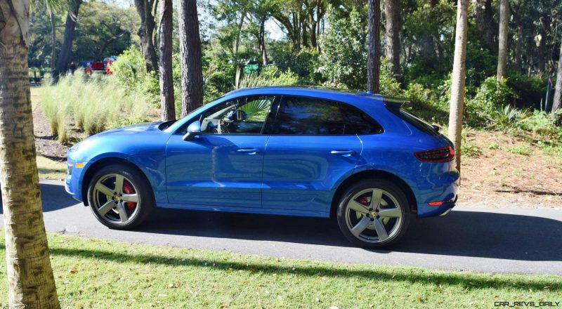 2016 Porsche MACAN TURBO in Sapphire Blue 5