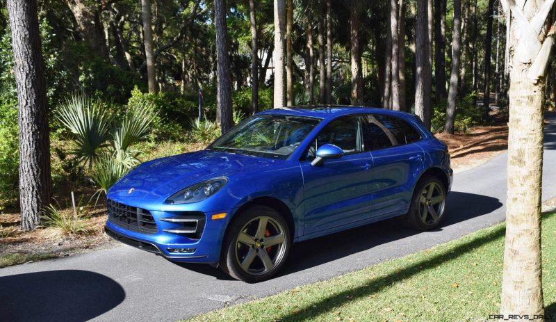 2016 Porsche MACAN TURBO in Sapphire Blue 6