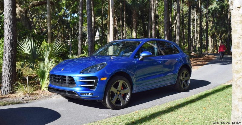 2016 Porsche MACAN TURBO in Sapphire Blue 7