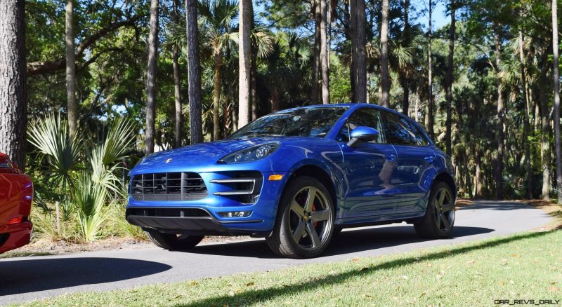 2016 Porsche MACAN TURBO in Sapphire Blue 9