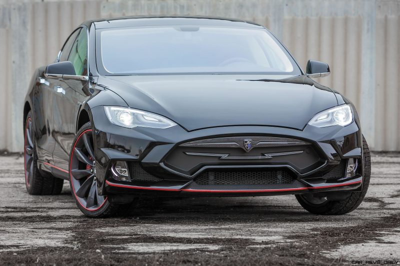 LARTE Design TESLA Model S P85D Elizabeta Redline 1