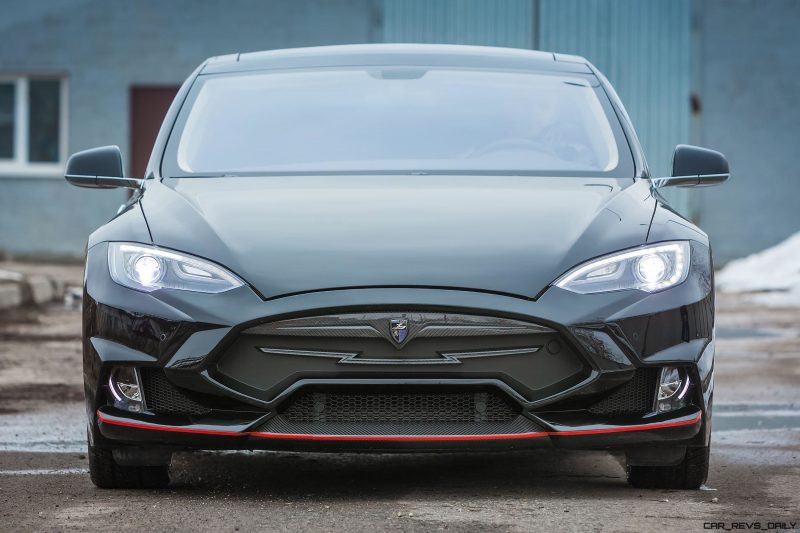 LARTE Design TESLA Model S P85D Elizabeta Redline 15