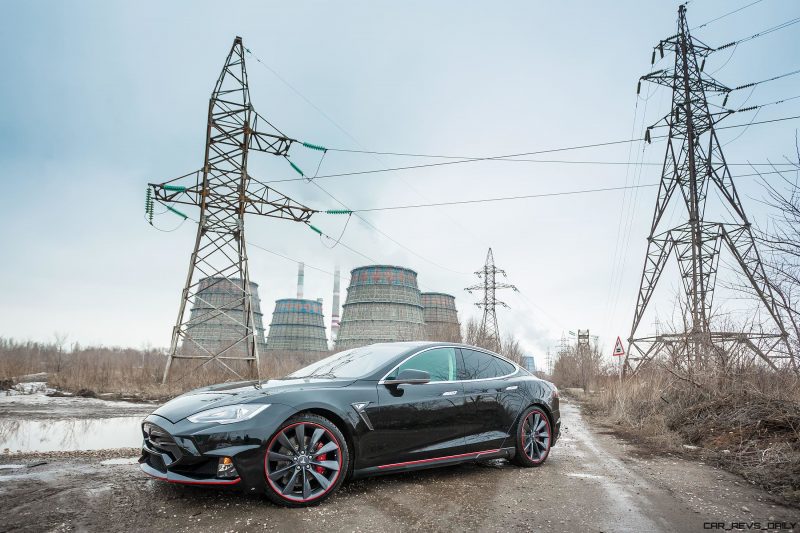 LARTE Design TESLA Model S P85D Elizabeta Redline 16