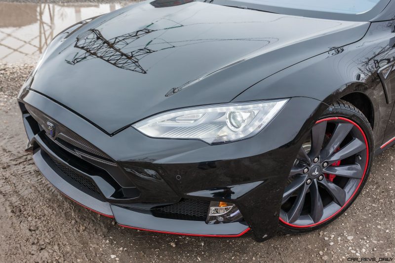 LARTE Design TESLA Model S P85D Elizabeta Redline 17