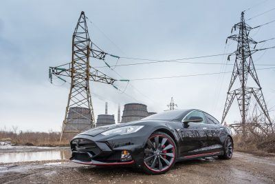 LARTE Design TESLA Model S P85D Elizabeta Redline 18