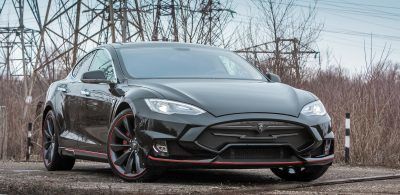 LARTE Design TESLA Model S P85D Elizabeta Redline 22