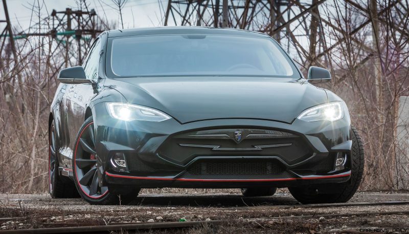 LARTE Design TESLA Model S P85D Elizabeta Redline 23