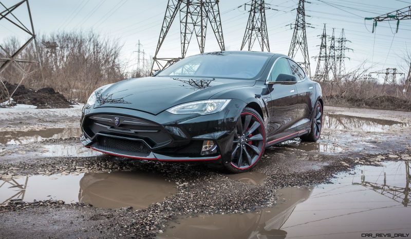 LARTE Design TESLA Model S P85D Elizabeta Redline 27