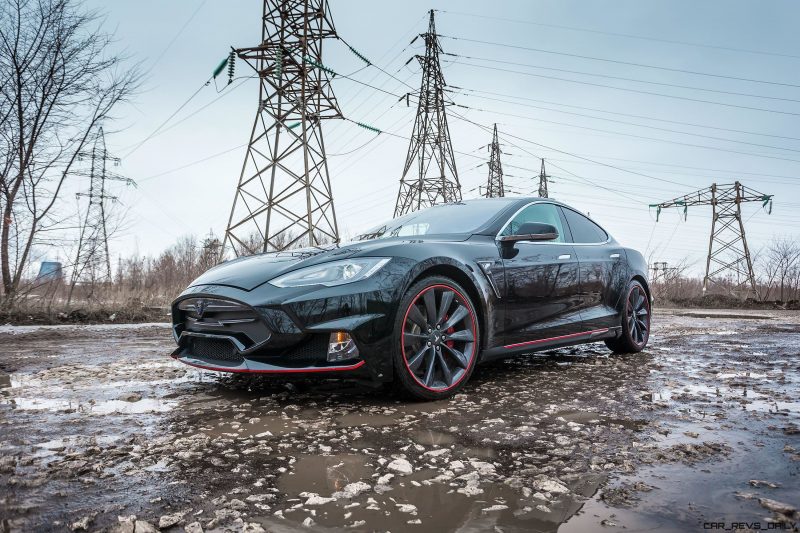 LARTE Design TESLA Model S P85D Elizabeta Redline 28