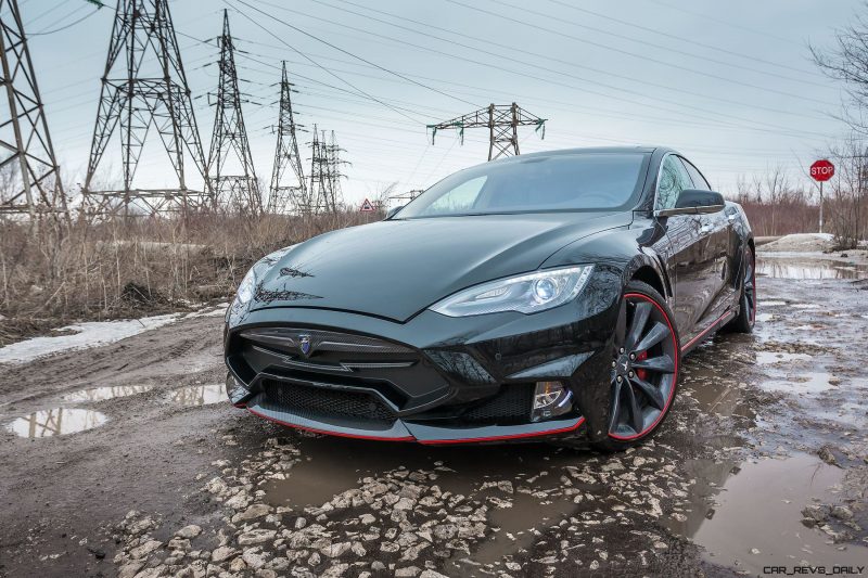 LARTE Design TESLA Model S P85D Elizabeta Redline 30