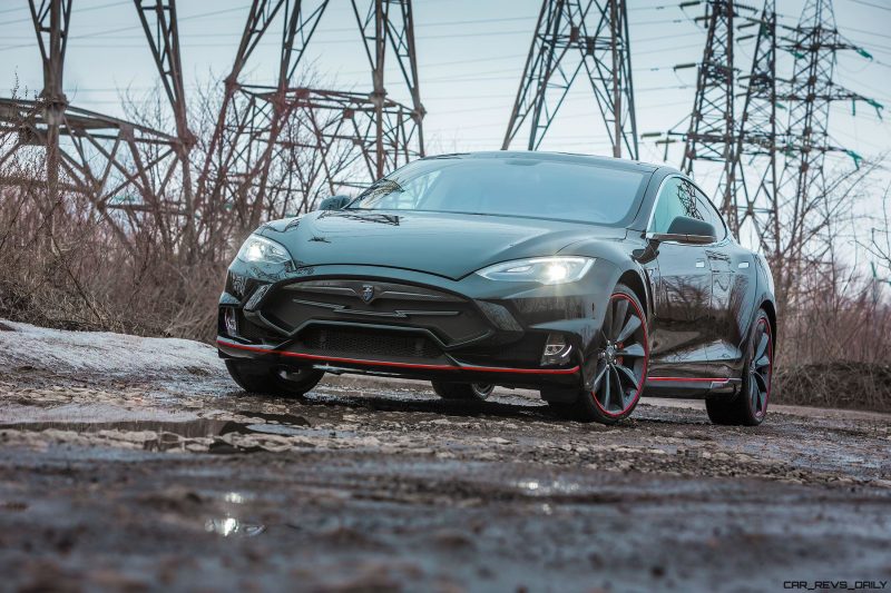 LARTE Design TESLA Model S P85D Elizabeta Redline 33