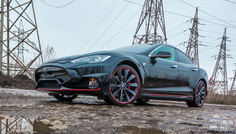 LARTE Design TESLA Model S P85D Elizabeta Redline 34