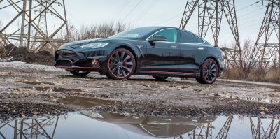 LARTE Design TESLA Model S P85D Elizabeta Redline 36