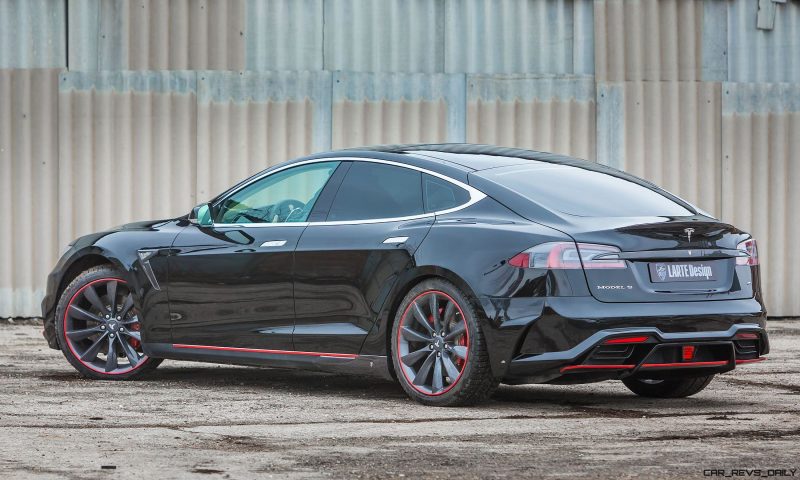 LARTE Design TESLA Model S P85D Elizabeta Redline 5