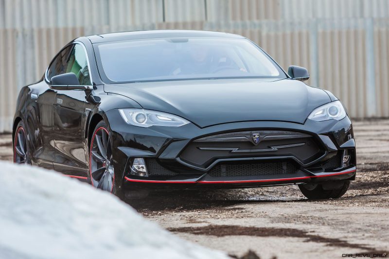 LARTE Design TESLA Model S P85D Elizabeta Redline 6