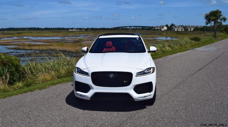 2017 Jaguar F-Pace S - White Exterior  10