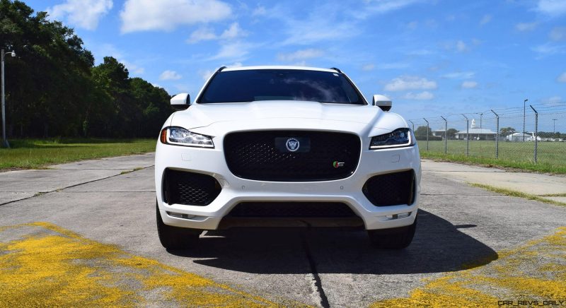 2017 Jaguar F-Pace S - White Exterior  100