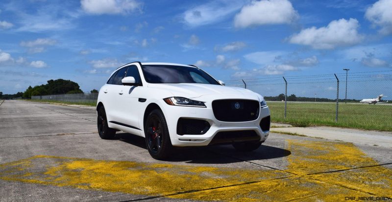 2017 Jaguar F-Pace S - White Exterior  104